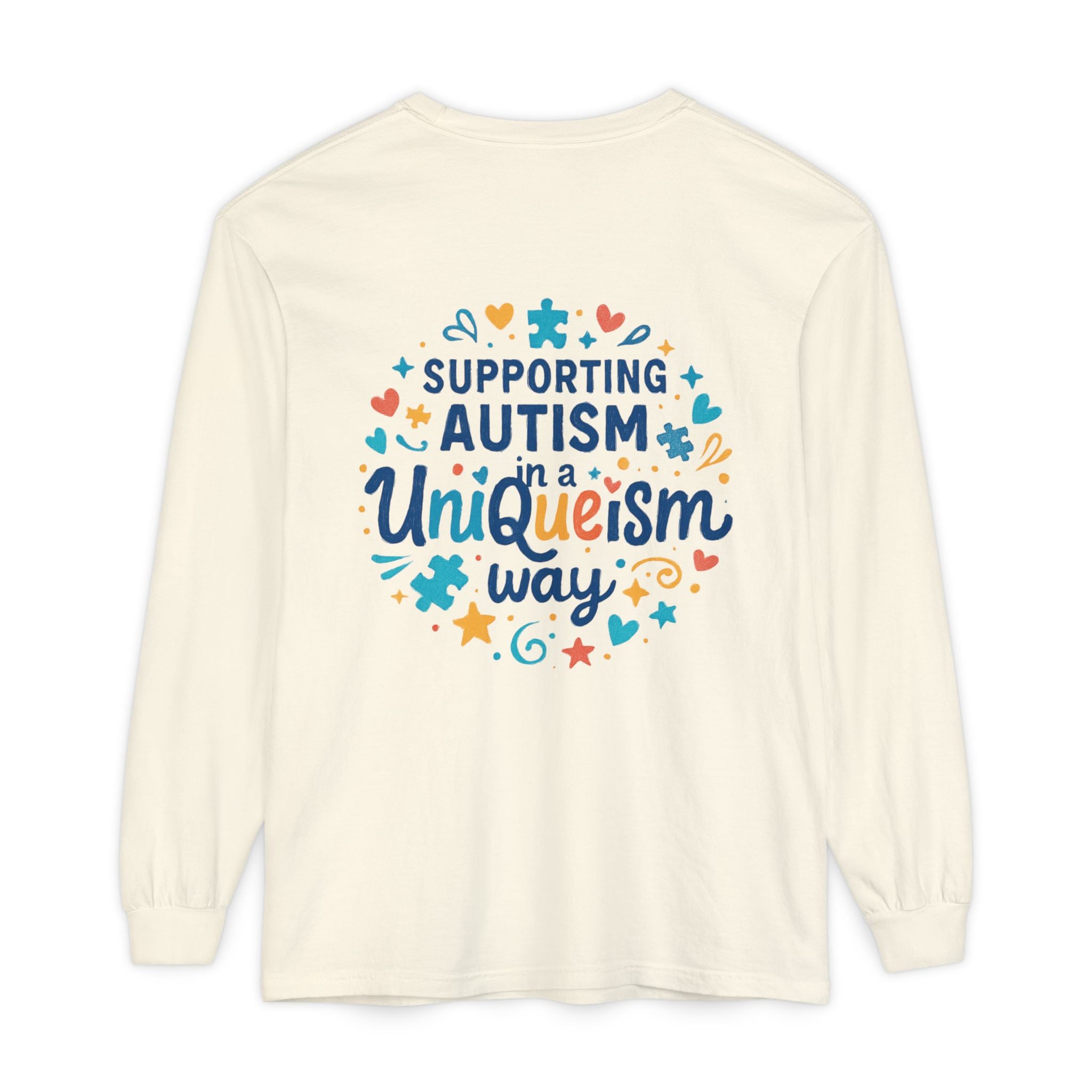 Unisex Christmas Long sleeve— ‘Tis the Season / Supporting Autism Design