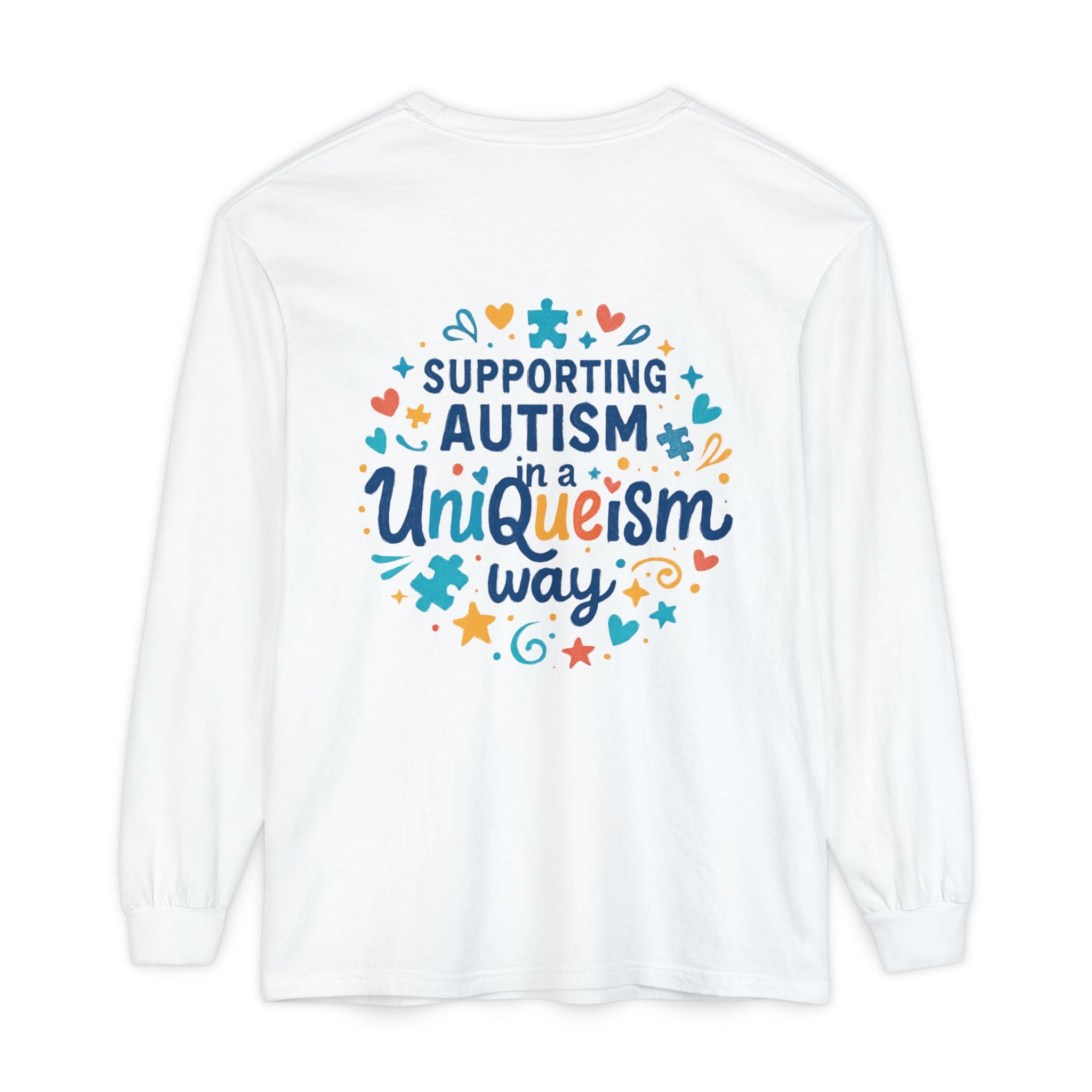 Unisex Christmas Long sleeve— ‘Tis the Season / Supporting Autism Design