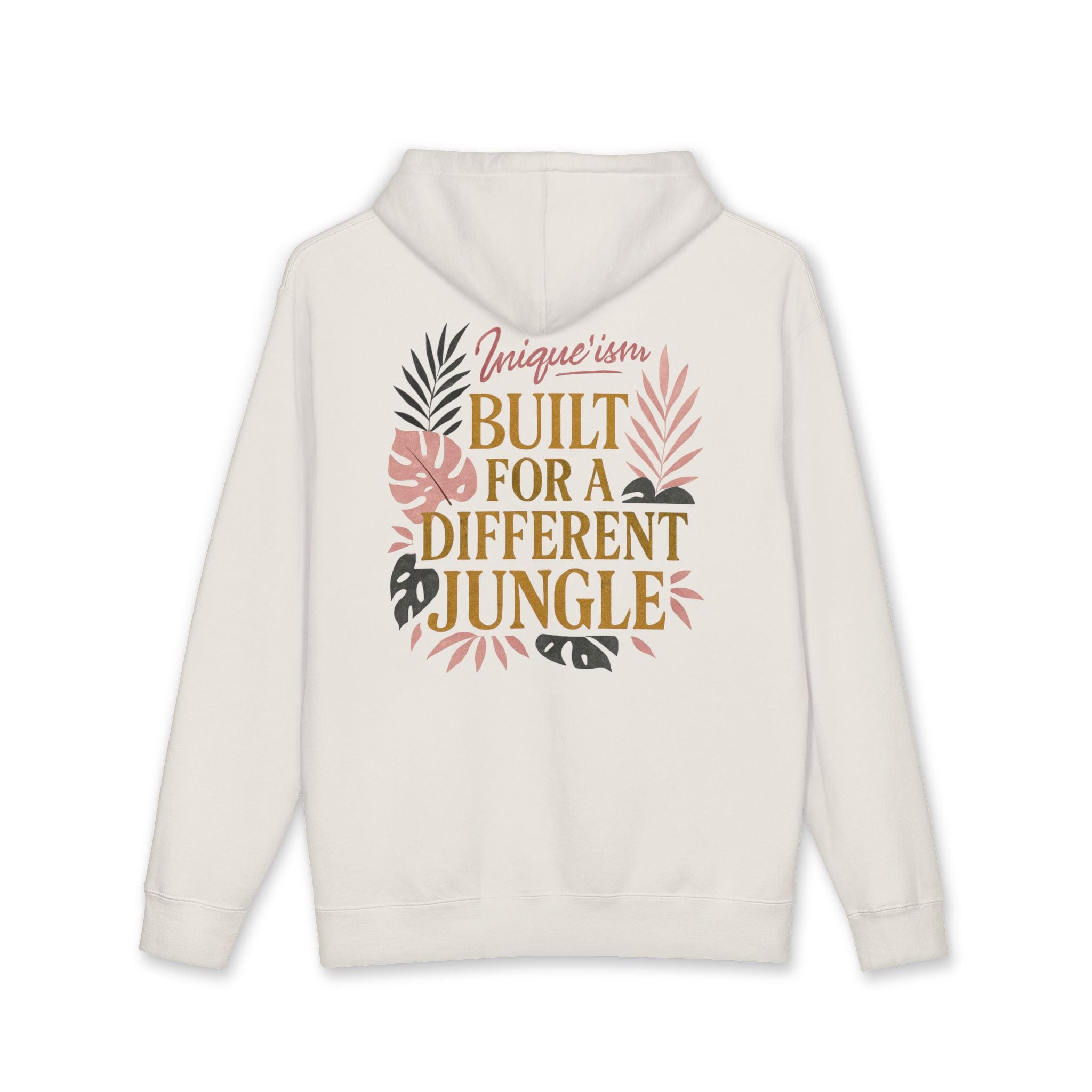 Brave & Fierce Tiger Hoodie — "Built for a Different Jungle" Graphic Sweatshirt