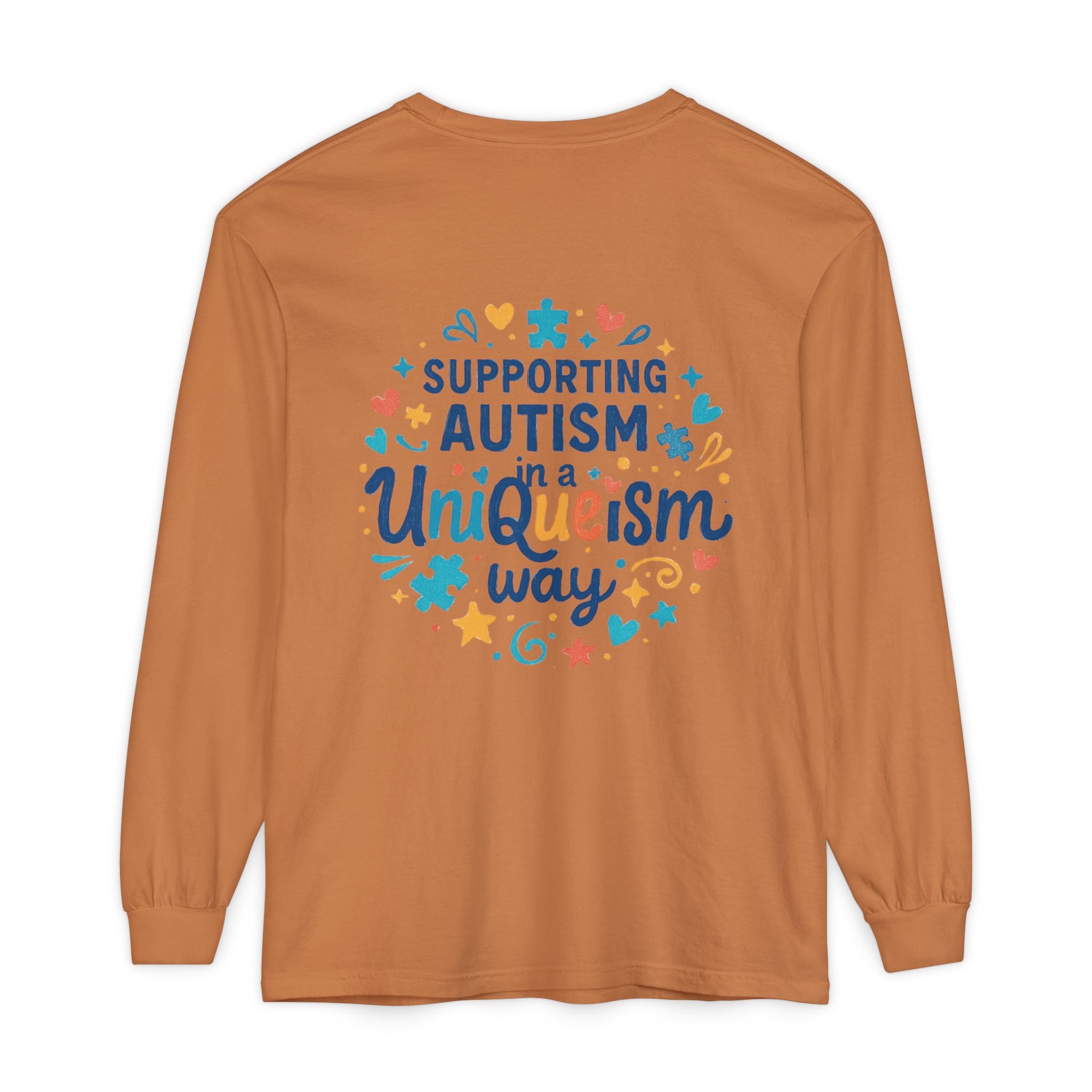 Unisex Christmas Long sleeve— ‘Tis the Season / Supporting Autism Design