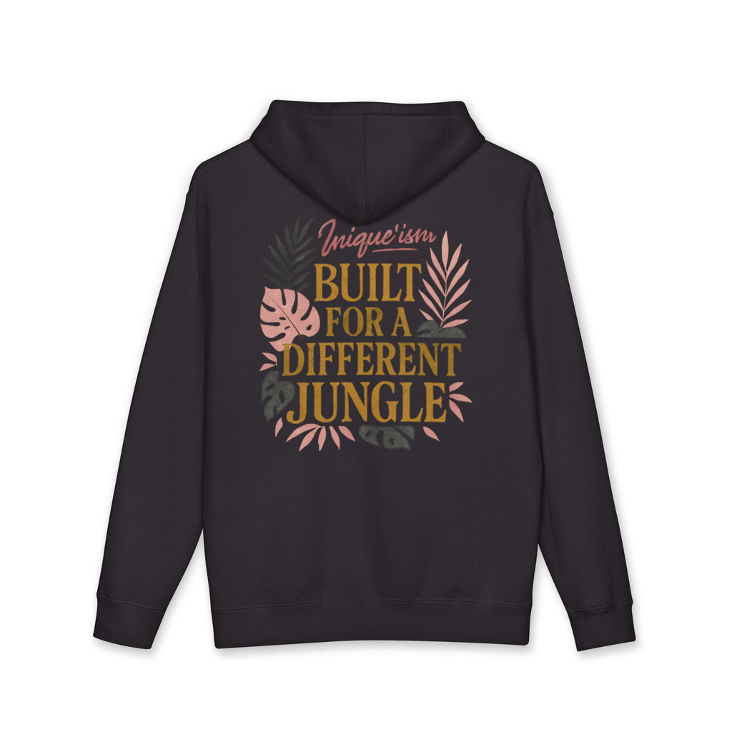 Brave & Fierce Tiger Hoodie — "Built for a Different Jungle" Graphic Sweatshirt