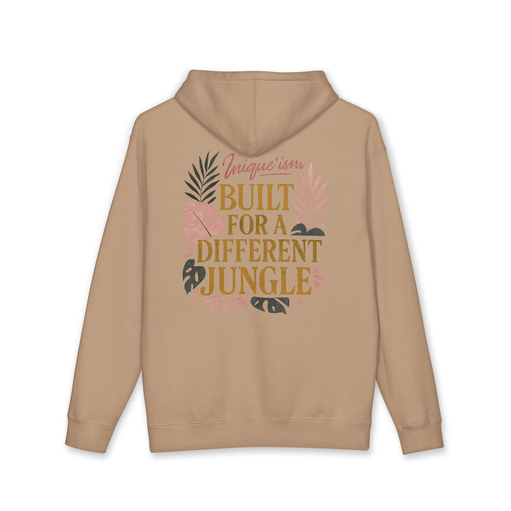 Brave & Fierce Tiger Hoodie — "Built for a Different Jungle" Graphic Sweatshirt