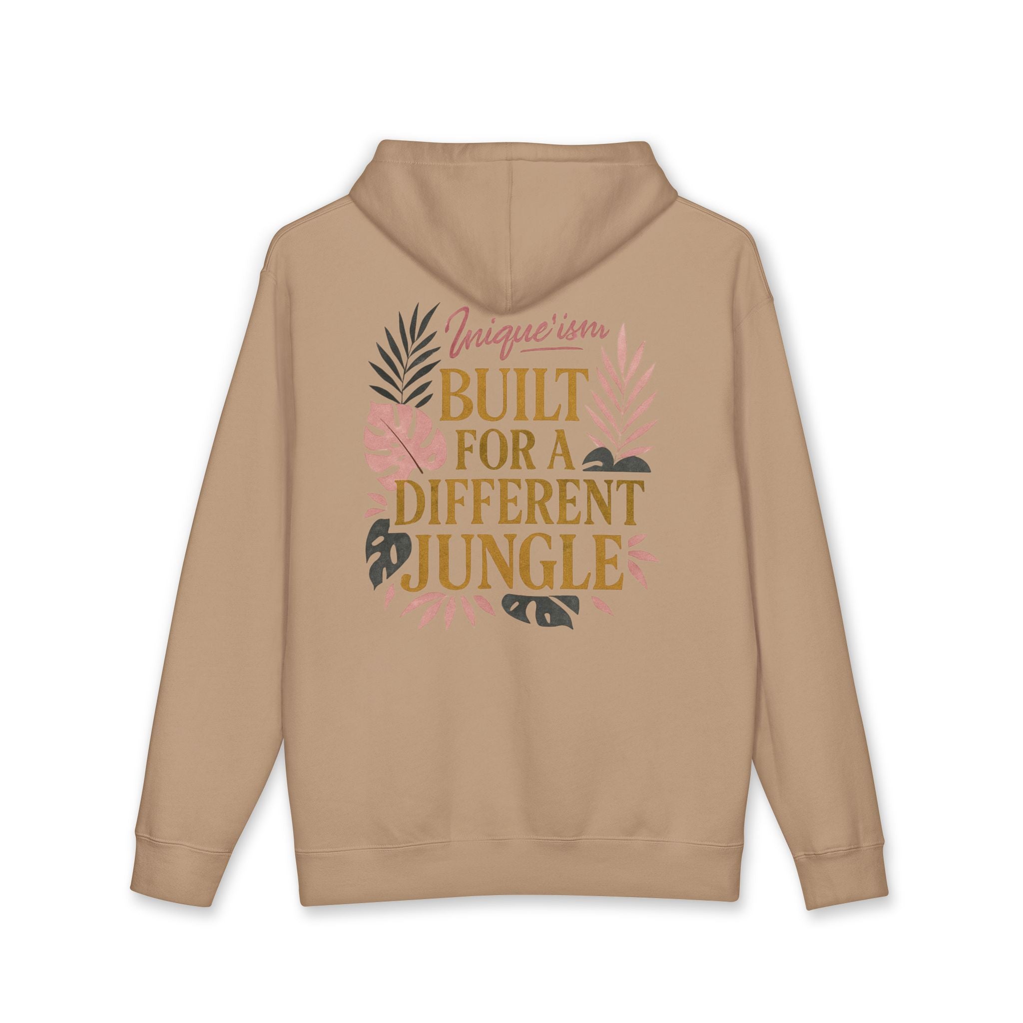 Brave & Fierce Tiger Hoodie — "Built for a Different Jungle" Graphic Sweatshirt