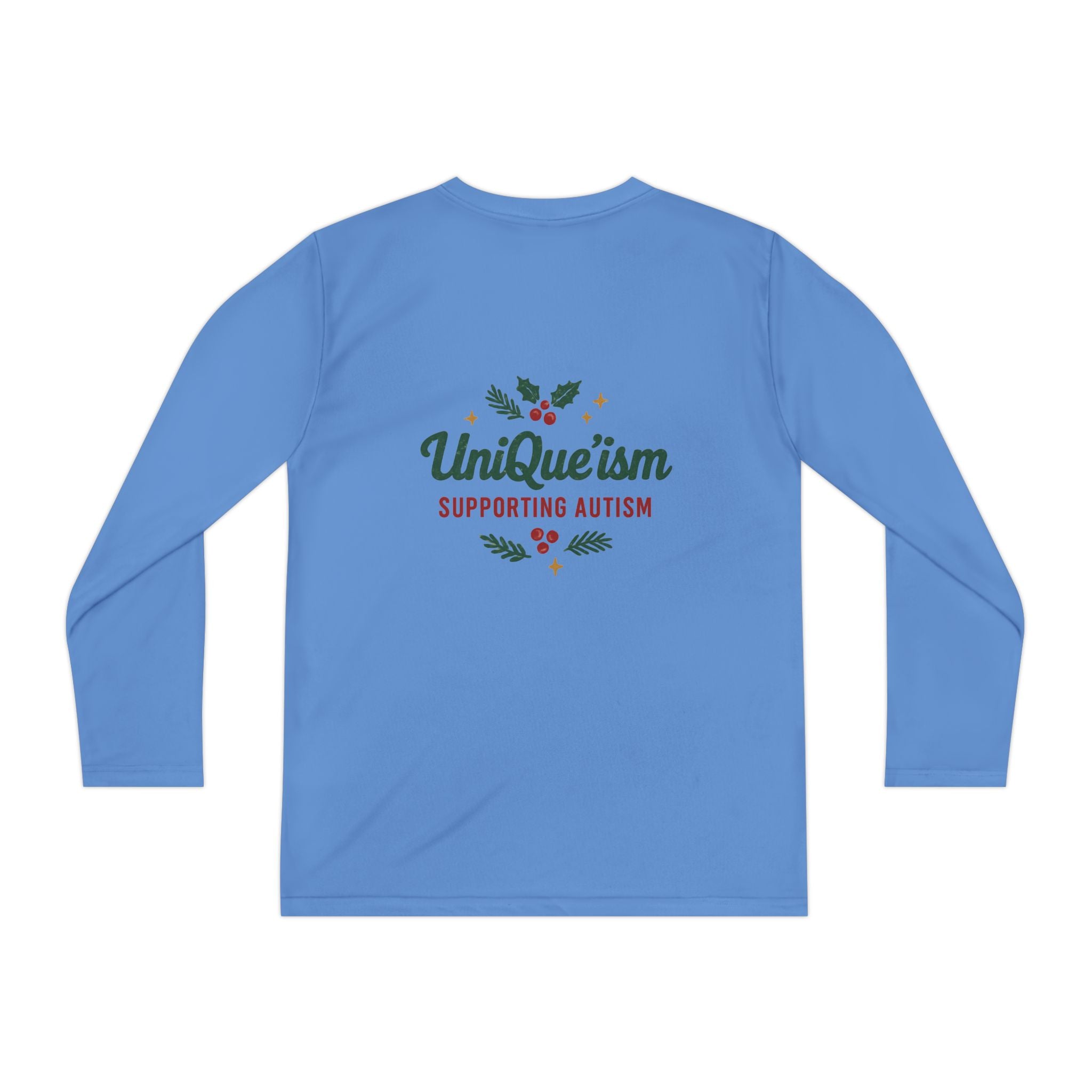 Autism Support Christmas Youth Long Sleeve — "Celebrating Every Piece This Christmas"