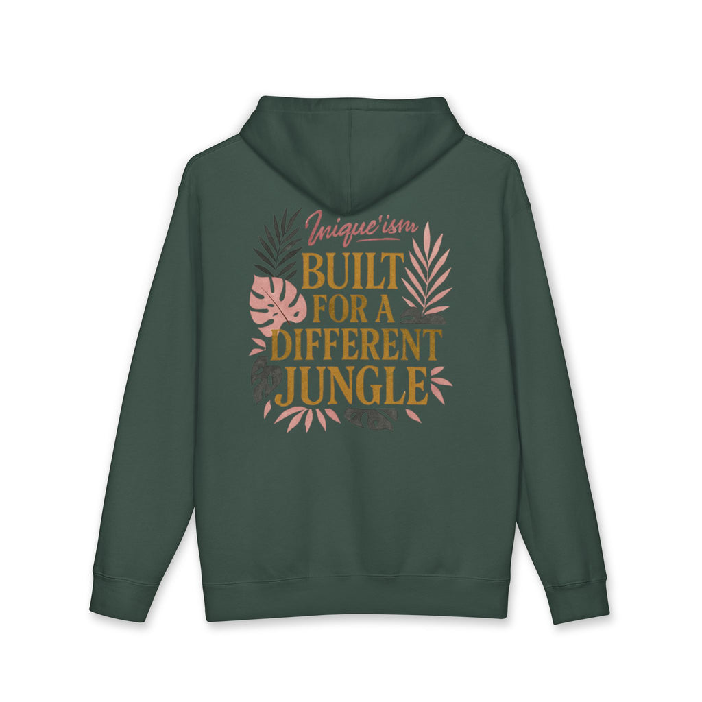 Brave & Fierce Tiger Hoodie — "Built for a Different Jungle" Graphic Sweatshirt