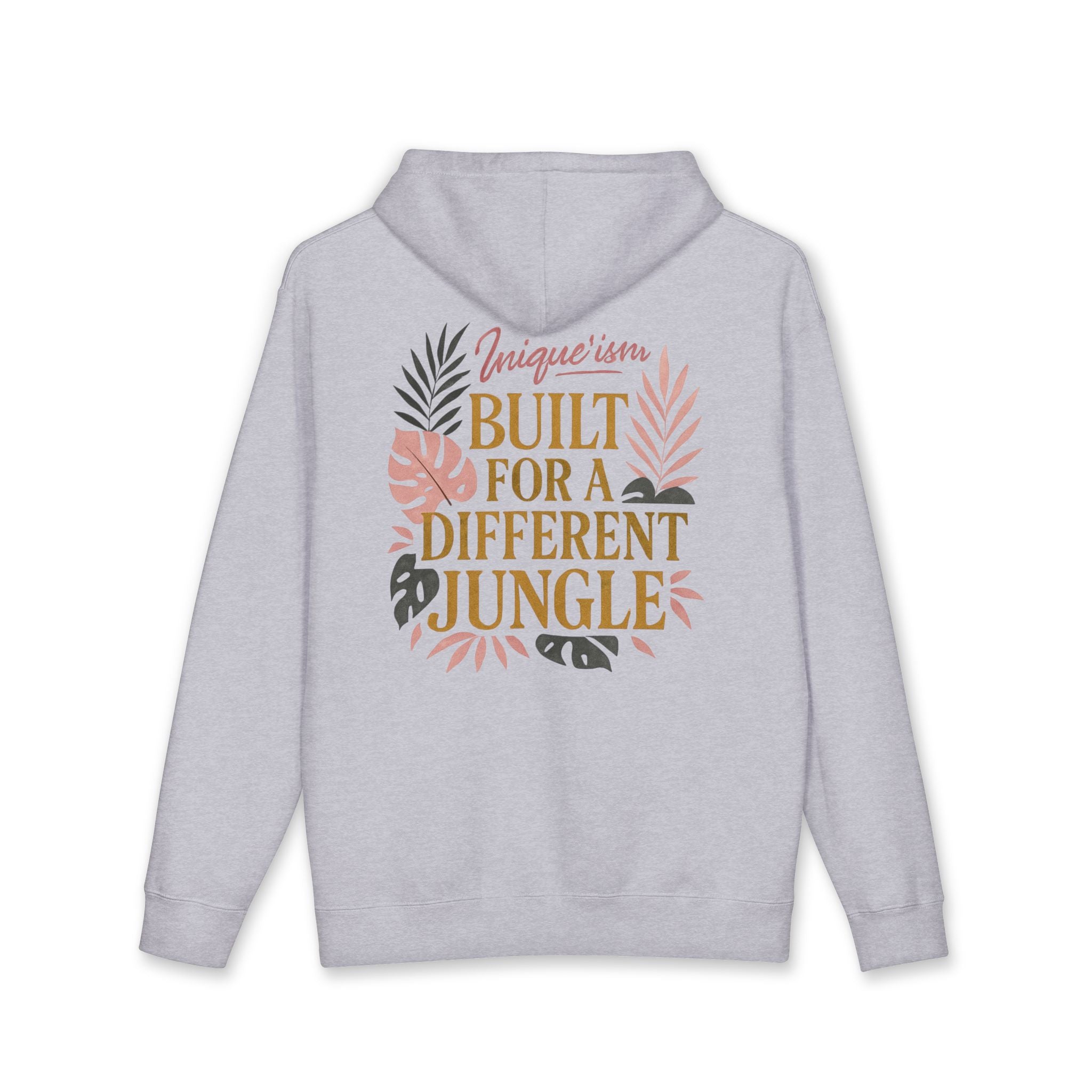 Brave & Fierce Tiger Hoodie — "Built for a Different Jungle" Graphic Sweatshirt